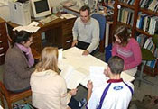 A tutorial. Image © SoBS Students in a tutorial