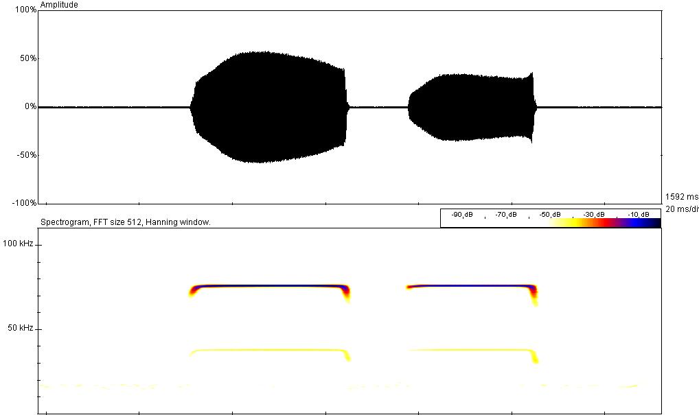 waveform and spectrogram