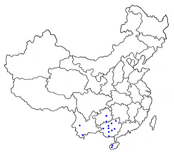 distribution map