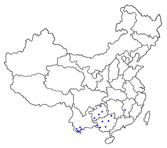 distribution map